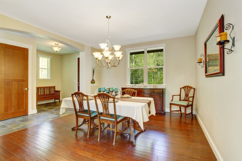 Classic Hardwood in Dining Area